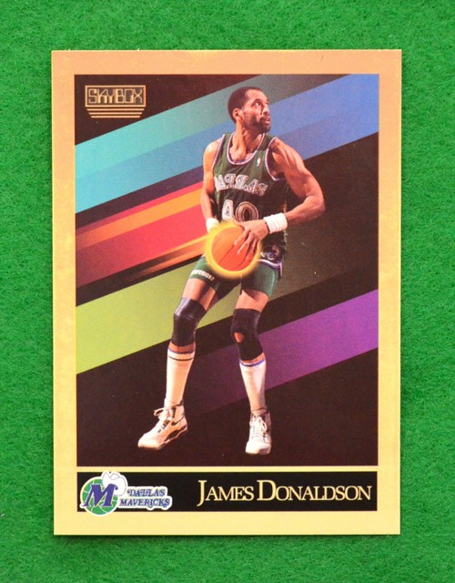 Vintage 1990 SKYBOX 63 "James Donaldson" Dallas Mavericks Athletics Card eBay
