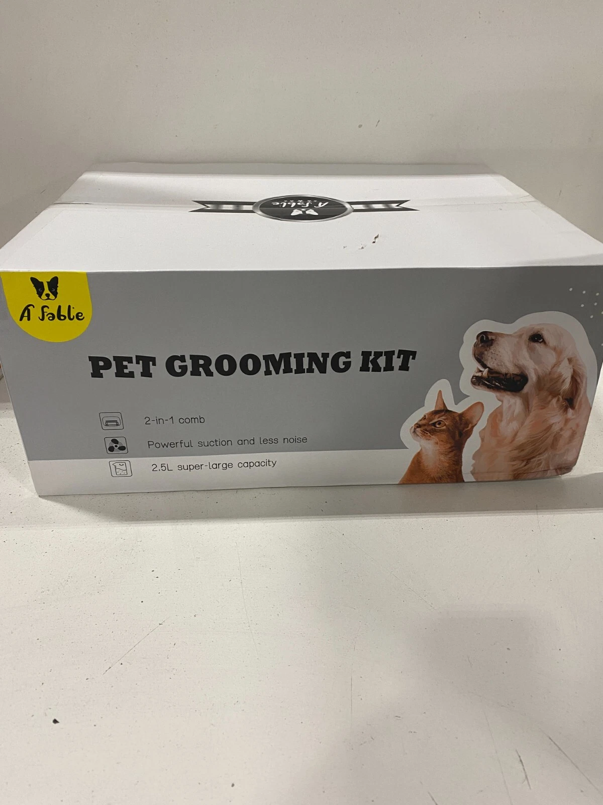 INSE P20 Pet Grooming Vacuum Kit Shedding Clipper Brush Tool | 1-Year Warranty