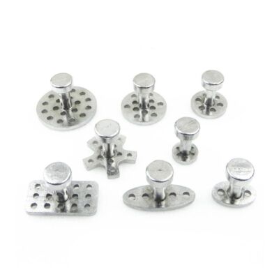 Auto Body Dent Paintless Repair 8 Size Car Repair Tool Dent Puller Glue Tabs