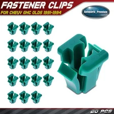 20Pcs 6.35 mm-28 x 50.8 mm Headlight Adjusting Nut Fasteners for Chevy GMC Olds