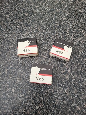 Lot of 3: NEW!!  Allen Bradley N26 Overload Heater Elements