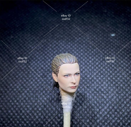 1:18 Head Sculpt Rebecca Ferguson Agent Carved For 3.75" Female Figure Body Toys - Picture 2 of 3