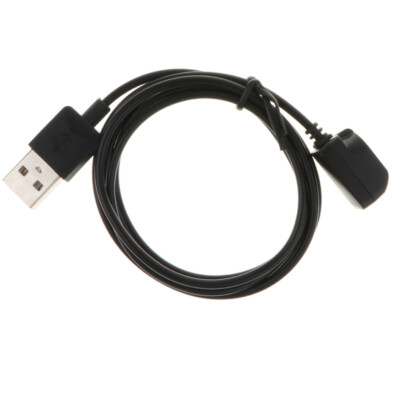 Schwarzes USB Ladekabel für Plantronics Voyager Legend Bluetooth Headset