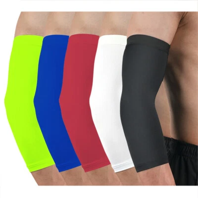 2 Stück Kurzarm Ärmel Basketball Laufen Sport Uv Sonnenschutz Schutzausrüstung - Bild 1 von 4