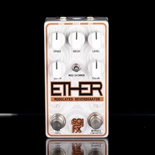Used SolidGoldFX Ether Modulator Reverb Pedal With Box