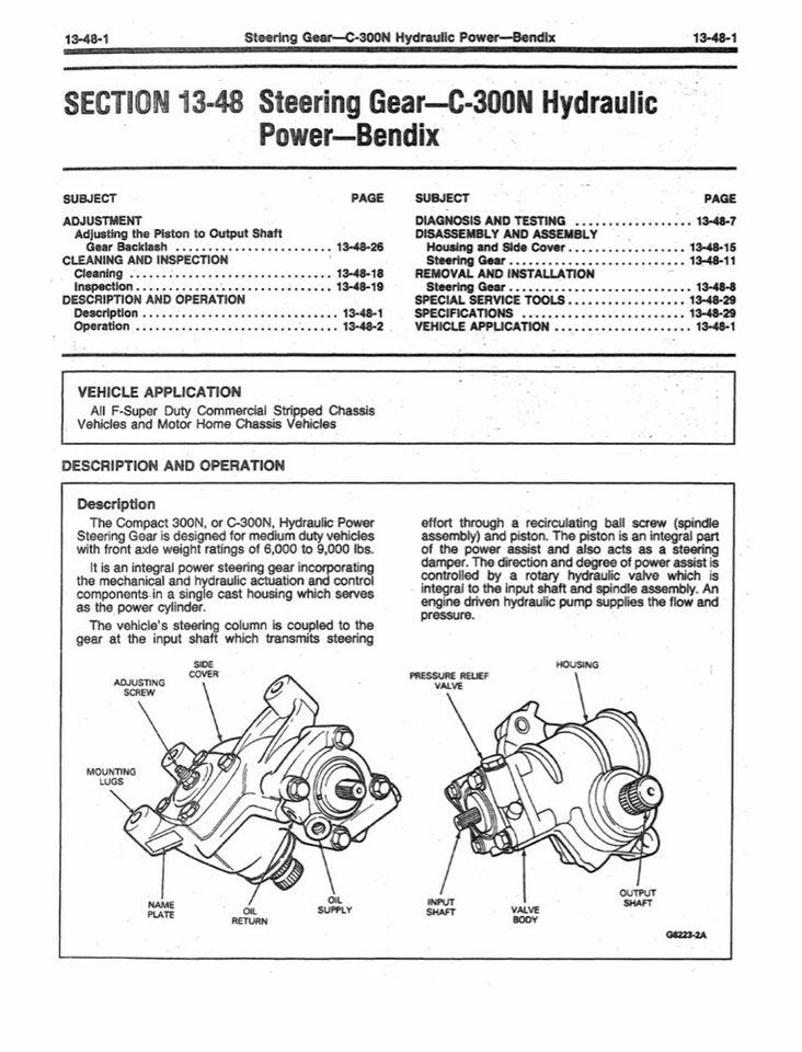 1990 年福特卡车野马 Econoline 商店维修手册原始设备制造商指南 — 第 4/4 张图片