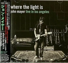 John Mayer SEALED BRAND NEW 2 CD Where The Light Is Live In Los Angels Japan OBI