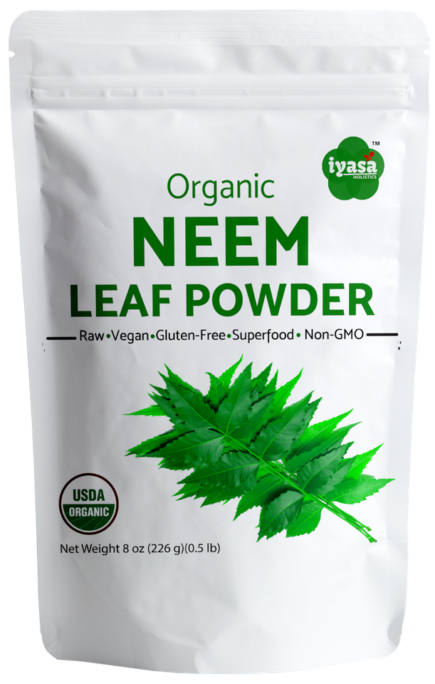 Organic Neem Leaf Powder | 16 Oz | Azadirachta Indica | Spicy Organic | For Hair & Skin Care
