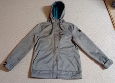 Empyre Womens Small Grey 100 Polyester Zip Up Jacket 23