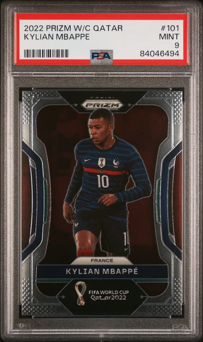 mbappe 2022 panini 299シリ 101 qatar WC Preços baixos em 2022 Panini Prizm World Cup Qatar Kylian Mbappé