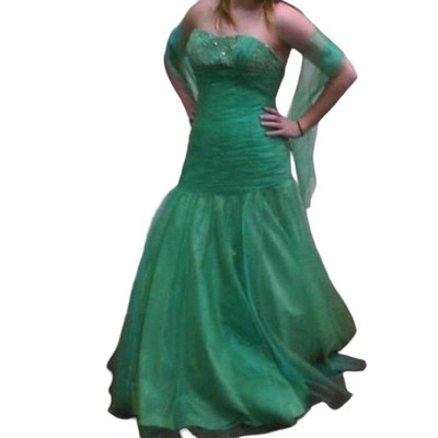 Strapless Prom Dress Fit and Flare Formal Dress | eBay