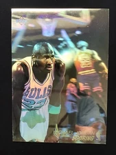 1992 92-93 Michael Jordan Upper Deck Hologram"  SCORING Rare Blank Back MINT