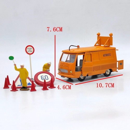 Atlas 1:43 Dinky 570A FOURGON PEUGEOT J7 Dépannage Autoroutes Diecast Models Toy - Picture 6 of 9