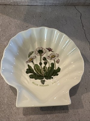 Portmeirion Botanic Garden Shell Dish Bellis Perennis Daisy Design