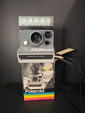 Polaroid The Button Instant Land Camera VTG 1981 with Box Untested Ex Cond