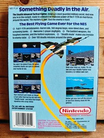 Stealth ATF Boxed with Manual - Nintendo NES Entertainment System Video Game