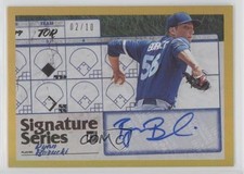 2019 Panini Donruss Signature Series Gold 2/10 Ryan Borucki #SS-RB Auto 1u0