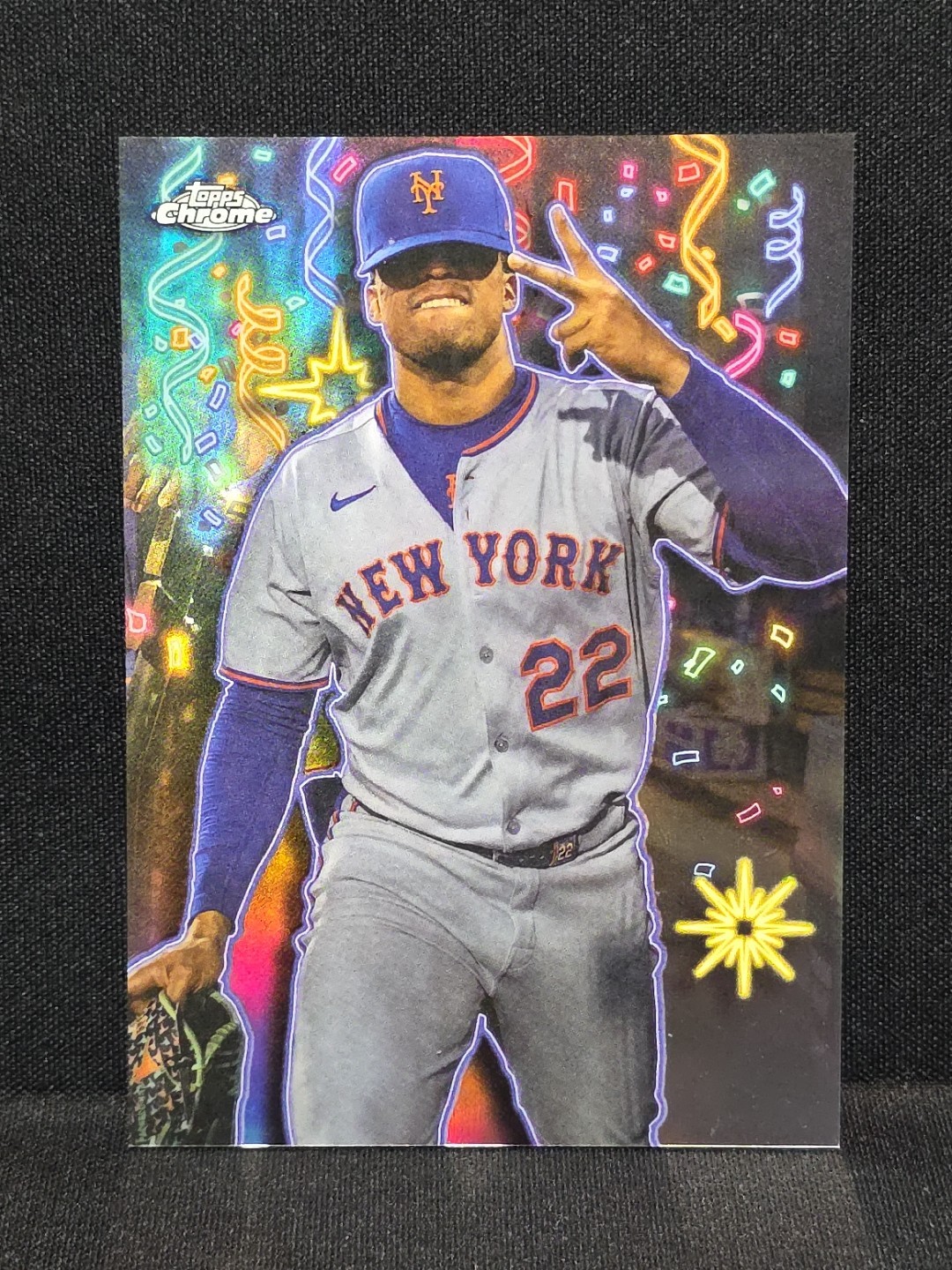 2025 Topps Chrome Update Juan Soto CELEBRACION CASE HIT #CT-4