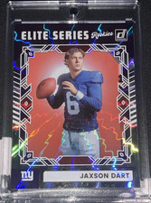 Panini 2025 Donruss Elite Rookies Jaxson Dart Giants Rookie ESR-JDT