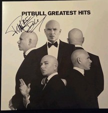 Pitbull Greatest Hits Signed Vinyl