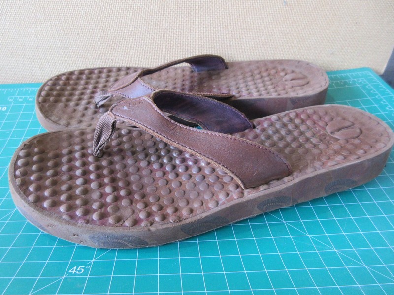 Women's Clarks Pr!vo flip flop thong sandals, W 10 - (P634)