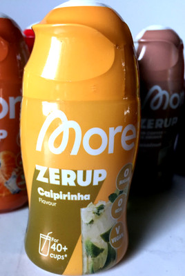 Caipirinha ZERUP MORE Erfrischungsgetränke TOP NEU & OVP 1Stk MHD 05 / 28 MOR312
