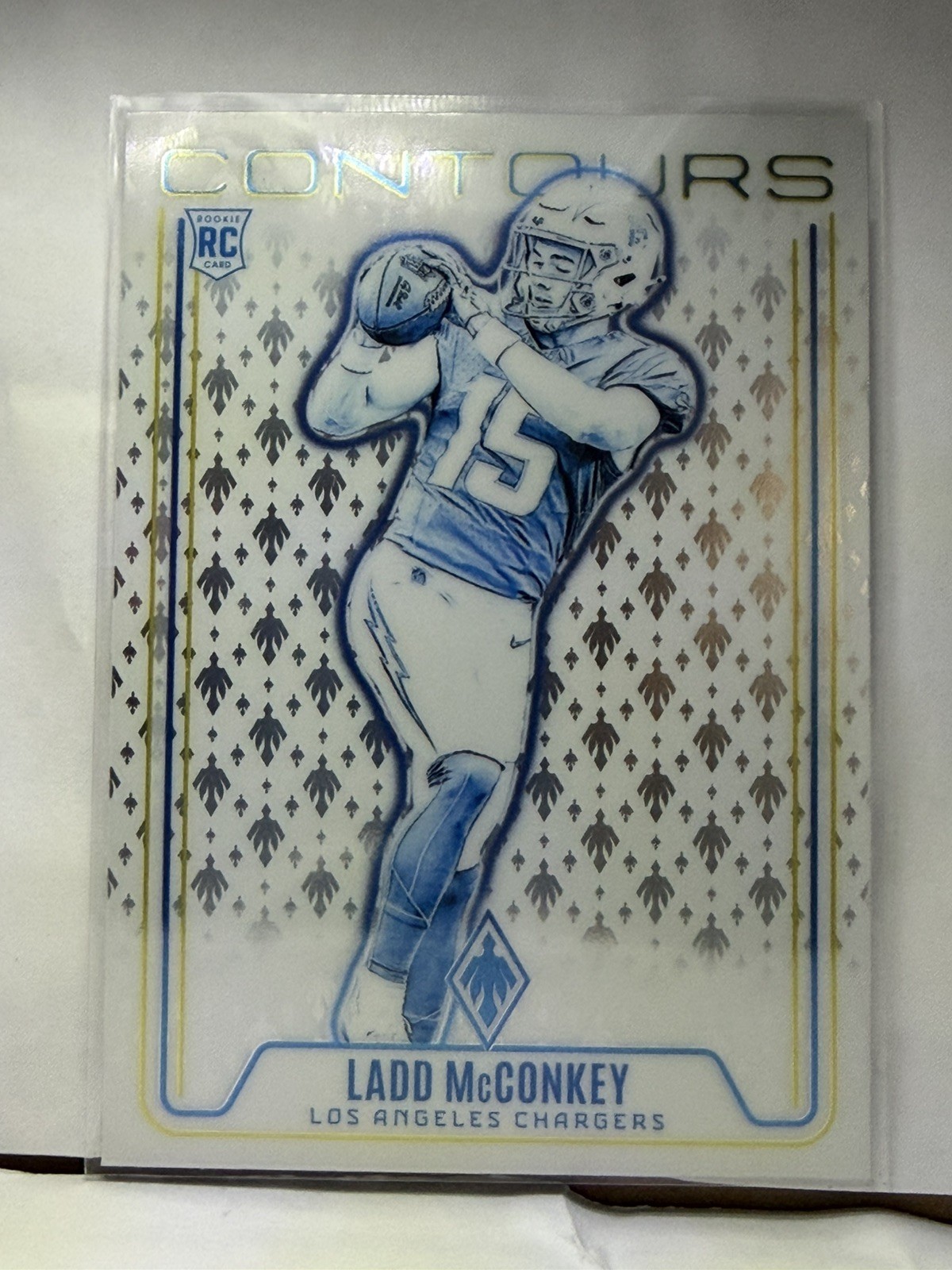 2024 Panini Phoenix - Contours Ladd McConkey Rookie #CON-LMY