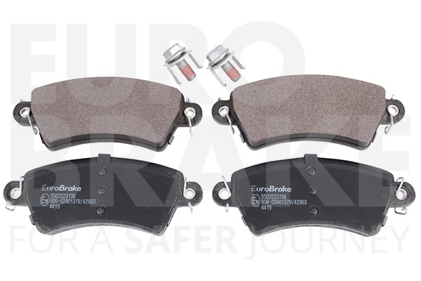 Eurobrake BremsbeläGe BremsklöTze FüR Peugeot 206 CC 2D 1.6 16V 306 Cabriolet 7D-image