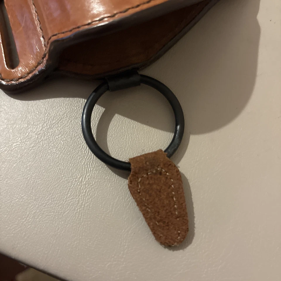 Bianchi Model 105 Minimalist Belt Slide Holster Size Rh Size 14 0808 Leather - Image 3 of 4