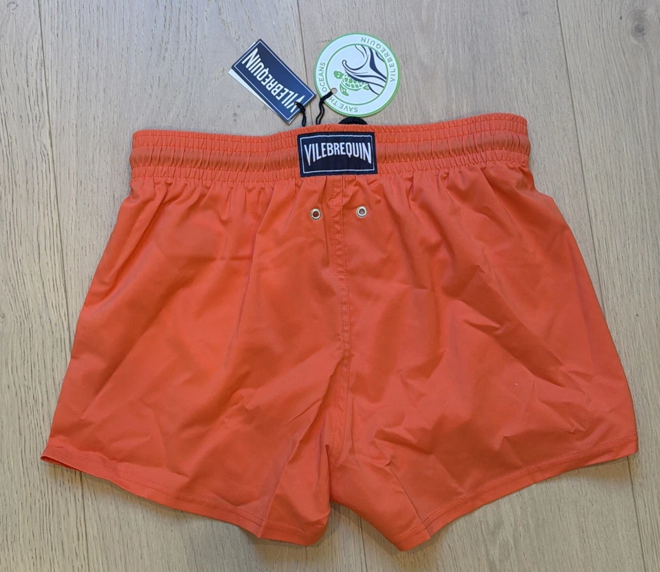 NUEVO CON ETIQUETAS 100% AUTÉNTICO VILEBREQUIN BAÑADOR HOMBRE - M - HOMBRE - MEDIANO - NARANJA Foto 2 de 4