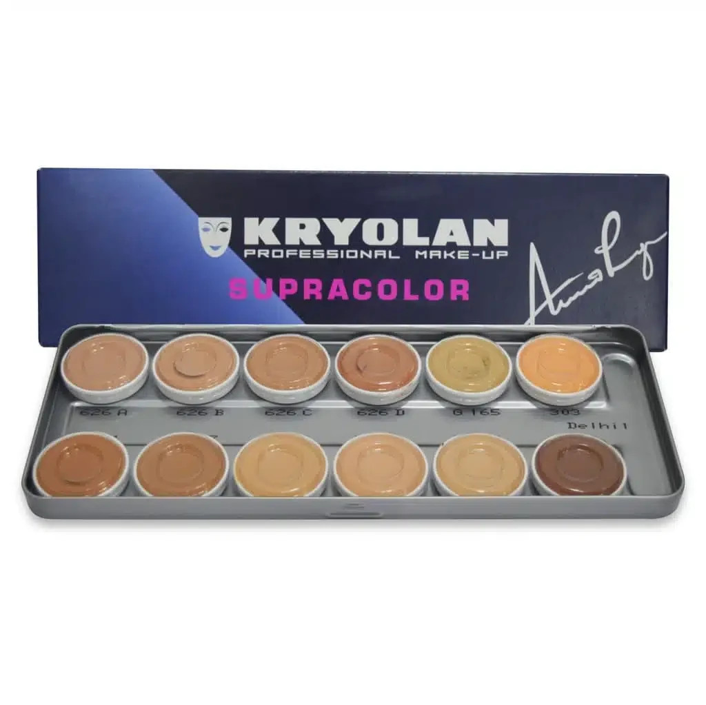 Kryolan SupraColor Foundation Palette 12 Color (FS) | eBay
