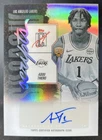 2025-26 Topps Signature Class Adou Thiero RC Auto Shadow Scripts Lakers #SS-AT