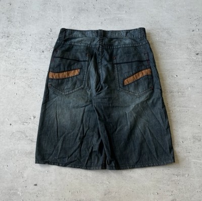 Short Baggy  Jorts Ecko Unlimited Jnco Southpole Faded Vintage Hip Hop