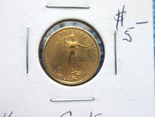 2002 UNITED STATES MINT AMERICAN GOLD EAGLE 1/10 OZ GEM UNC 5650.00 per troy oz