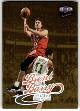 1998-99 Ultra Brent Barry Gold Medallion #23G