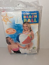 2009 Intex THE WET SET 20" Glossy Panel Beach Ball SET OF 2  59020BL SEALED