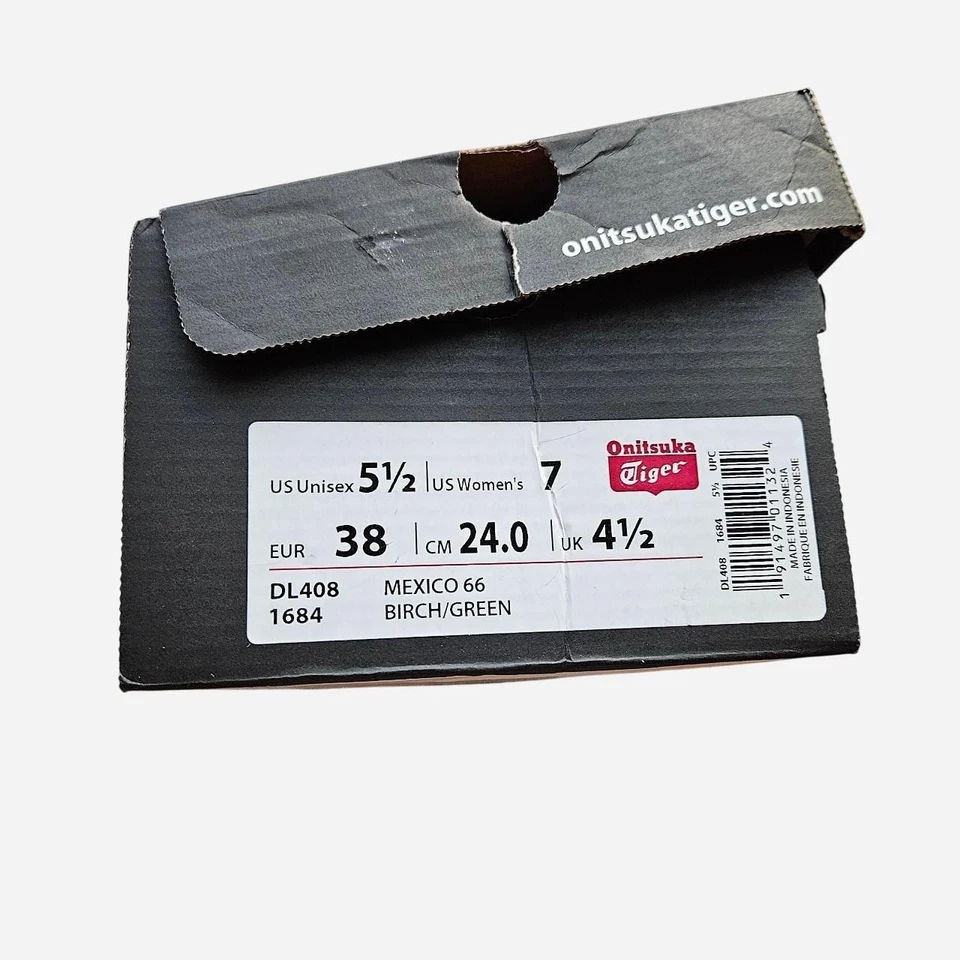 Onitsuka Tiger México 66 verde crema y abedul para mujer talla 7US Foto 4 de 4