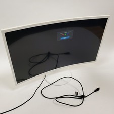 Samsung 32" Curved LED Monitor C32F391FWN 1080p HDMI DP VESA w/ Stand Cables