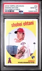 2018 Topps Archives Shohei Ohtani Pitching Stance #50 PSA 10 GEM RC ROOKIE
