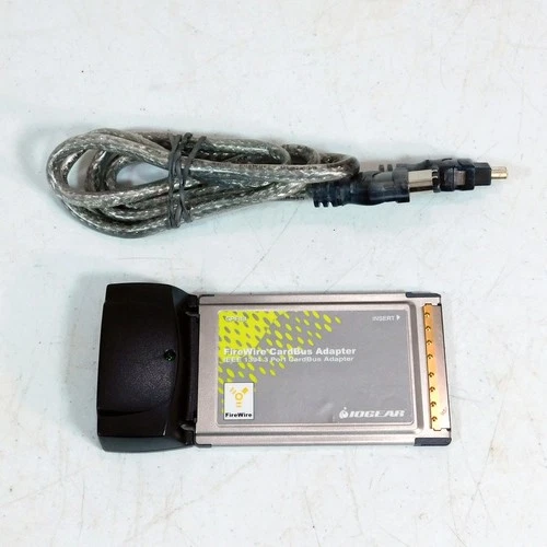 IDGEAR Firewire CardBus Adapter IEEE 1394 Tested Working