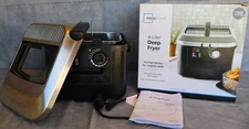 Mainstays 4-Liter Electric Deep Fryer w/ Basket & Lid – Tested – Local Pickup