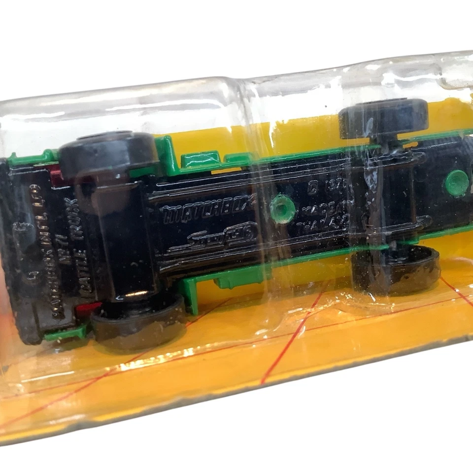 Matchbox TP 103 Cattle Truck & Trailer Truck No. 71 Superfast Two Packs 1990 - Image 3 of 4