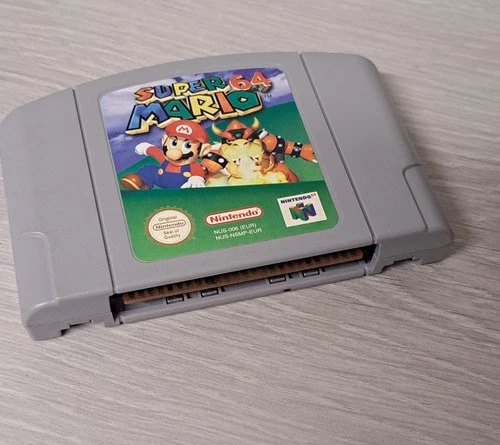 Super Mario 64 (Nintendo 64 N64) Players Choice Million Seller Authentic Tested