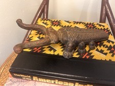 Vintage Cast Iron Bug Beetle Boot Jack Tool Shoe Horn Heavy Mud Room USA