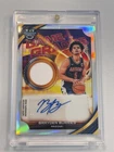Brayden Burries 2026 Bowman Best Auto Game Graphs Game Worn Jersey Patch - Bucks