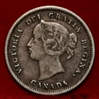 1888 Canada 5 Cents Silver — photo from another recent sale