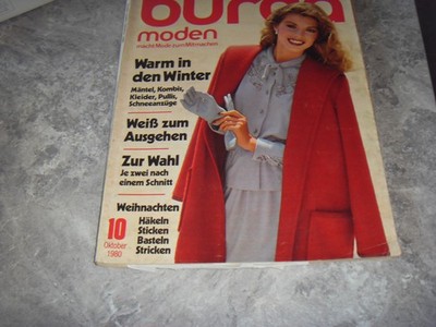Burda Zeitung von Oktober 1980