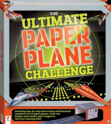 The Ultimate Paper Plane Challenge Binder, Hinkler Books, Used; Good Book