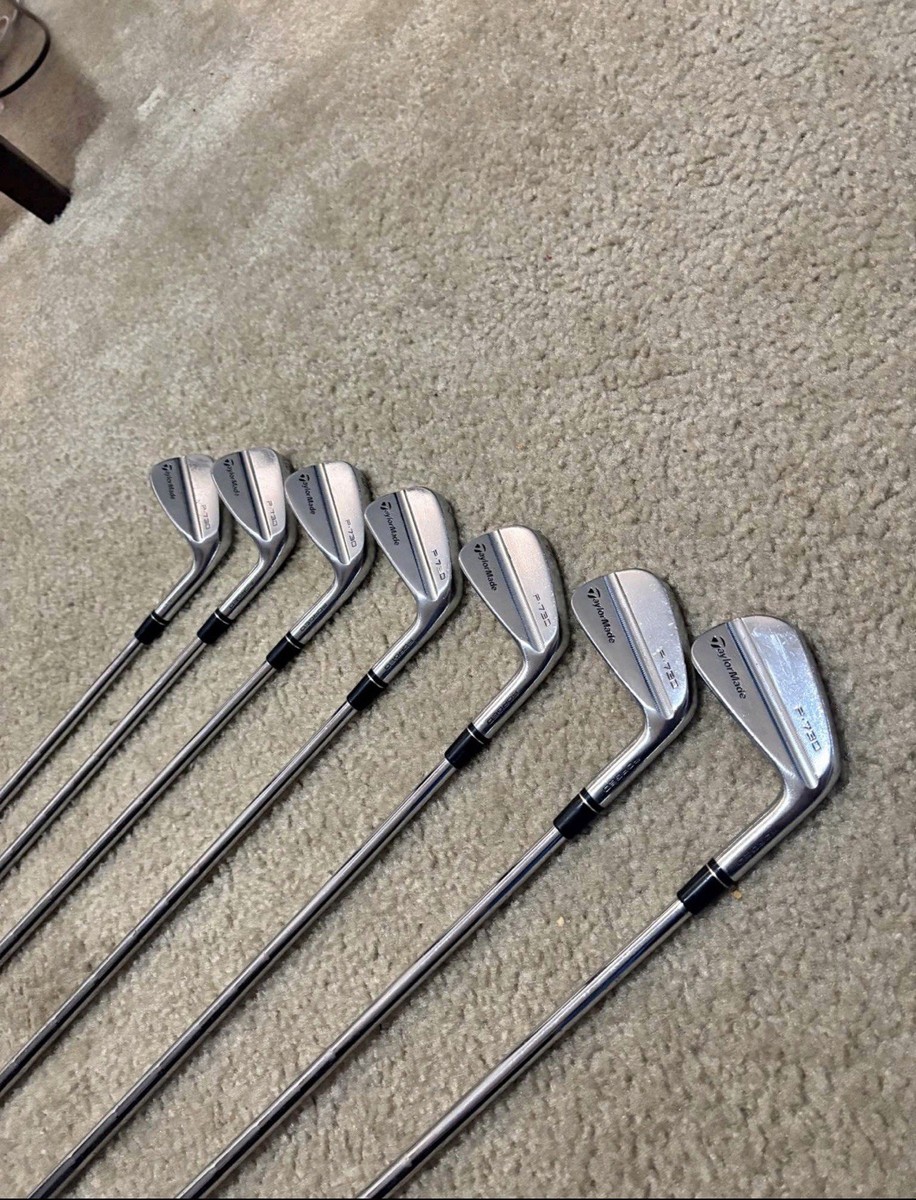TaylorMade P730 Iron Set 4-PW KBS Tour Stiff Right-Handed 8 Clubs