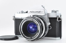 Nikon Nikomat FT2 Silver 35mm SLR w/ NIKKOR-H Auto 50mm f2 From JAPAN 2004